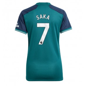 Arsenal Bukayo Saka #7 Replika Tredjetrøje Dame 2023-24 Kortærmet